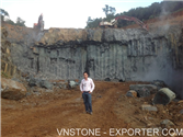 Black basalt quarry 1
